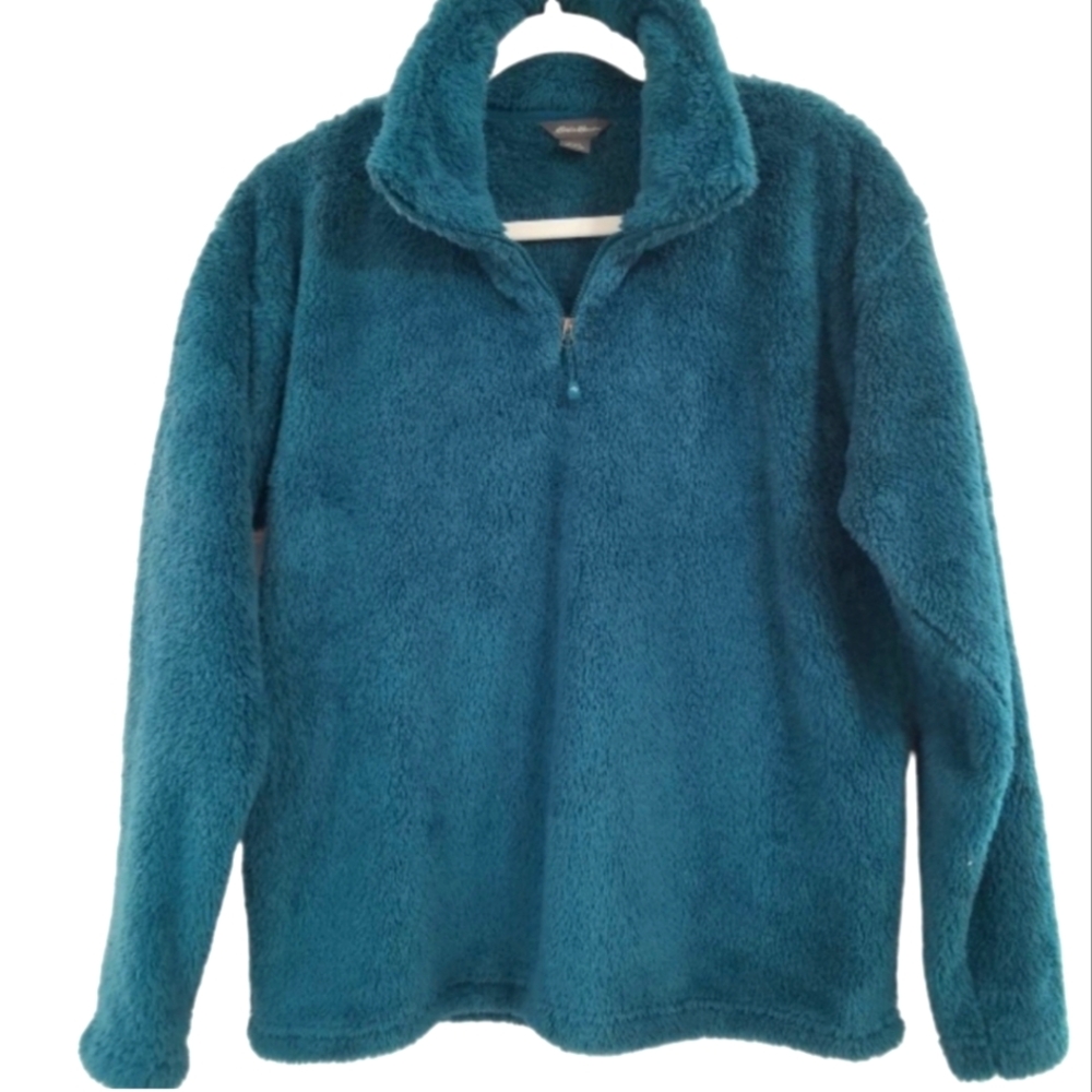 Eddie Bauer Quarter zip Sherpa